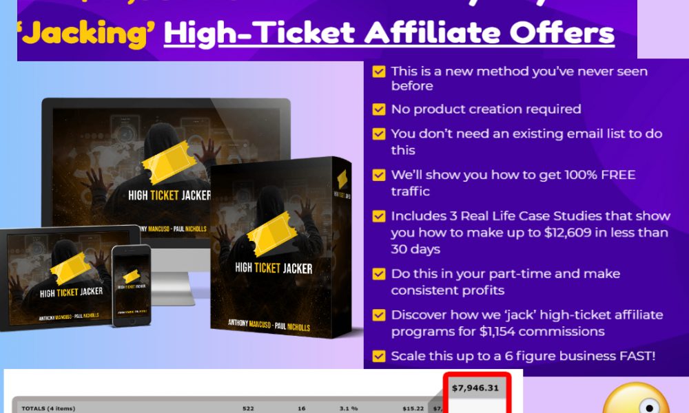 High Ticket Jacker Review