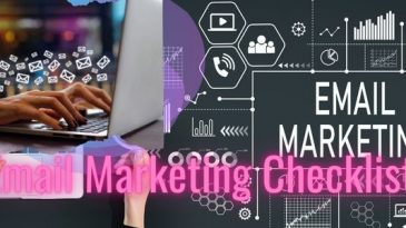 EMAIL marketing checklist