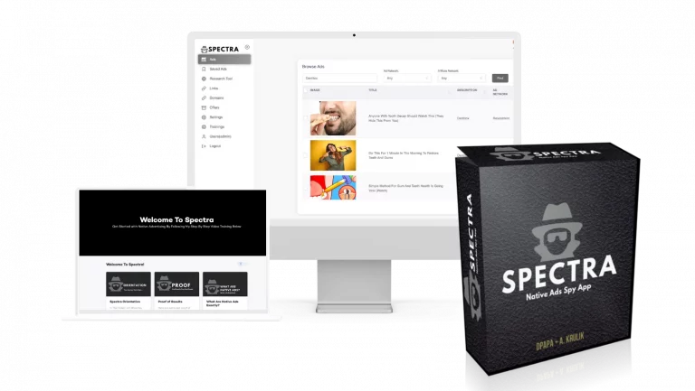 spectra native ads spy tool and training