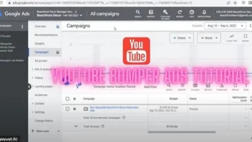 Bumper Ads Tutorial-How To Create a Bumper Ad Campaign